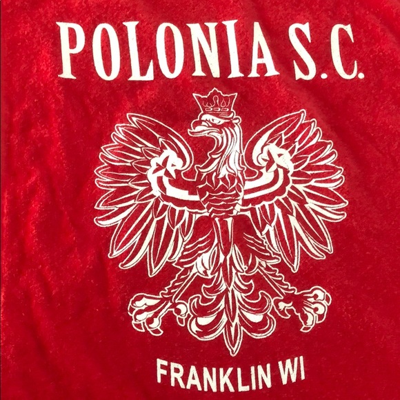 Polonia Soccer Golf Towel, window decal & pin - Picture 6 of 6